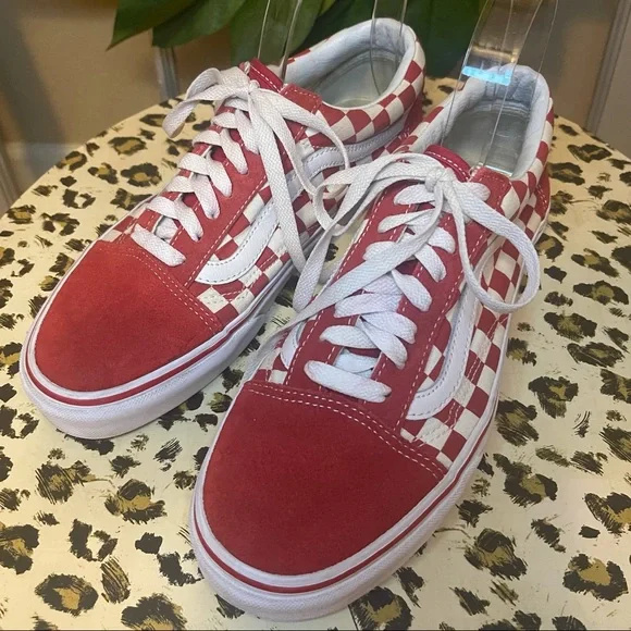 VANS Old Skool Checker Skate Shoes! Wmn 9, Men 7.5 - Picture 9 of 10